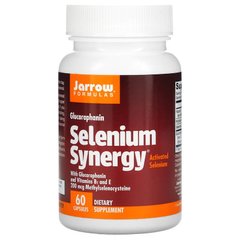 Селен (Selenium Synergy), Jarrow Formulas, 200 мкг, 60 капсул - фото