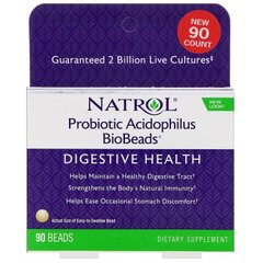 Пробіотики (Probiotic), Natrol, 90 драже - фото