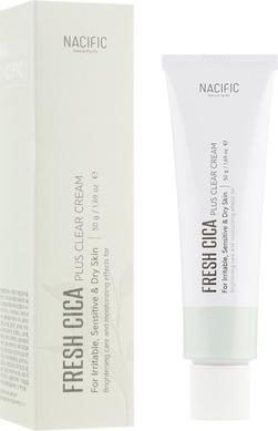 Відновлювальний крем для обличчя, Fresh Cica Plus Clear Cream, Nacific, 50 мл - фото