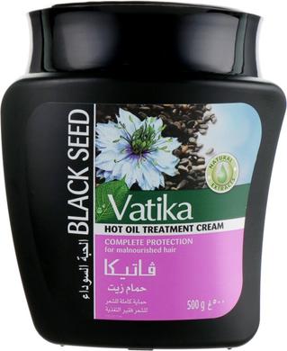 Маска для волос с семенами черного тмина, Vatika Treatment Cream Black-Seed, Dabur, 500 г - фото