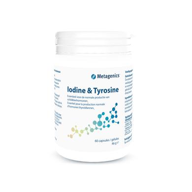 Підтримка щитовидної залози, Iodine Tyrosine, Metagenics, 60 капсул - фото