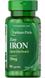 Железо, Easy Iron (Glycinate), Puritan's Pride, 28 мг, 90 гелевых капсул, фото – 1