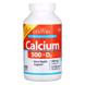 Кальцій+ Д3, Calcium 500 + D3, 21st Century, 500 мг, 400, фото – 1