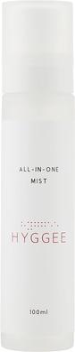 Увлажняющий спрей для поддержания баланса влаги кожи лица, All In One Mist, Hyggee, 100 мл - фото