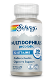 Пробиотики, Multidophilus 12, Solaray, 20 млрд КОЕ, 50 капсул, фото