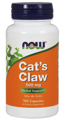 Кошачий коготь (Cat's Claw), Now Foods, 500 мг, 100 капсул - фото