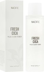 Тонер для чувствительной и проблемной кожи с центеллой, Fresh Cica Plus Clear Toner, Nacific, 150 мл - фото