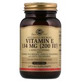 Витамин Е, Vitamin E, Solgar, смесь токоферолов, 200 МЕ, 100 капсул, фото