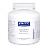 Мультивітаміни / мінерали з вітаміном К, Nutrient 950 with Vitamin K, Pure Encapsulations, 180 капсул, фото