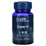 Витамин К в двух формах ( К2 + К1), Super K, 90 капсул, фото