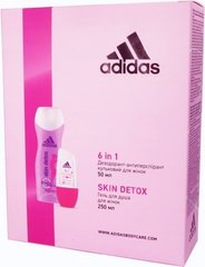 Набір Для женщин, 6in1+ Skin Detox 2020, Adidas - фото