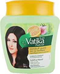 Маска для волос от перхоти, Vatika Dandruff Guard Hair Mask Treatment Cream, Dabur, 500 г - фото