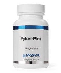 Смола мастикового дерева + питательные вещества для желудка и ЖКТ, Pylori-Plex, Douglas Laboratories, 60 капсул - фото
