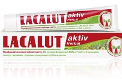 Зубна паста aktiv Herbal, Lacalut, 50 мл - фото