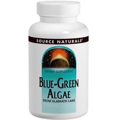Сине-зеленые водоросли, Blue-Green Algae, Source Naturals, порошок, 113,4 г - фото