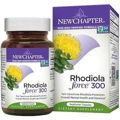 Родиола розовая, экстракт, Rhodiola Force 300, New Chapter, 30 капсул - фото