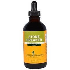 Средство от камней в почках, Stone Breaker, Herb Pharm, смесь экстрактов, 120 мл - фото