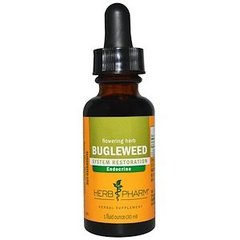 Зюзник європейський, екстракт, Bugleweed, Herb Pharm, органік, 30 мл - фото