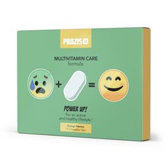 Комплекс мультивітамінів, Power Up - Multivitamin Care, апельсин,Prozis, 15 жувальних таблеток - фото