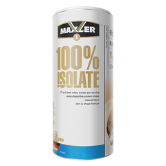 Протеин, 100% Isolate, Maxler, вкус холодный кофе, 450 г - фото