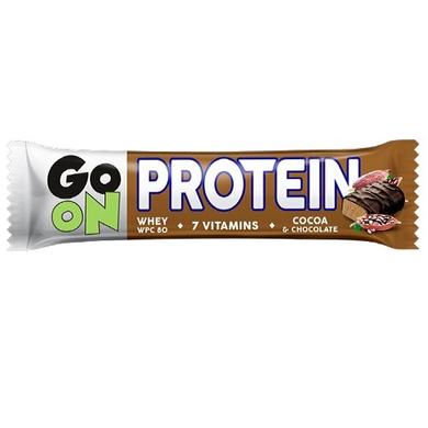 Батончик, Protein wpc 20%, какао, GoOn Nutrition, 50 г - фото