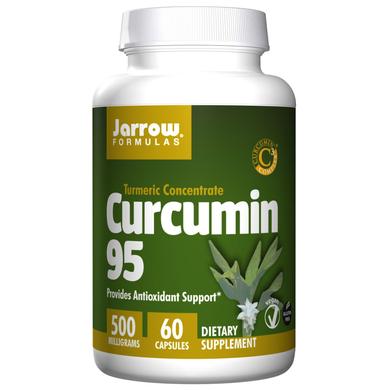 Куркумин 95, Curcumin, Jarrow Formulas, 500 мг, 60 капсул - фото