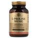 Пролин, L-Proline, Solgar, 500 мг, 100 капсул, фото – 1