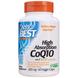 Коензим Q10 високої абсорбції, CoQ10 with BioPerine, Doctor's Best, 400 мг, 60 желатинових капсул, фото – 1