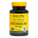 Калий, Potassium, Nature's Plus, 99 мг, 90 таблеток, фото – 1
