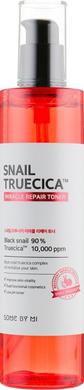 Тонер для обличчя глибоко відновлюючий з муцином чорного равлика, Snail Truecica Miracle Repair Toner, Some By Mi, 135 мл - фото