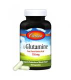 L-глутамин, L-Glutamine, Carlson Labs, 750 мг, 90 капсул, фото