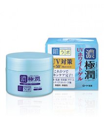 Сонцезахисний гіалуронова гель для обличчя Koi-Gokujyun UV White Gel SPF50+ PA++++, Hada Labo, 90 г - фото