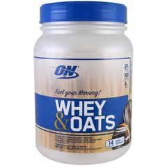Протеїн Whey & Oats, чорничний мафін, Optimum Nutrition, 700 г - фото