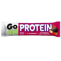 Батончик, Protein wpc 20%, клюква, GoOn Nutrition, 50 г - фото