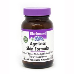 Формула омоложения кожи, Age-Less Skin Formula, Bluebonnet Nutrition, 60 растительных капсул - фото