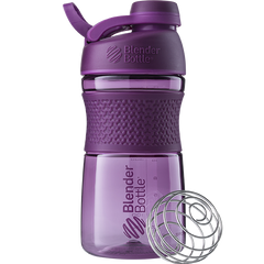 Шейкер SportMixer с шариком Twist, Plum, Blender Bottle, фиолетовый, 590 мл - фото