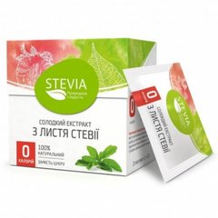 Солодкий екстракт з листя стевії, Stevia, 25 г - фото