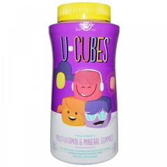 Витамины для детей (Children's Multi-Vitamin), Solgar, U-Cubes, 120 шт - фото