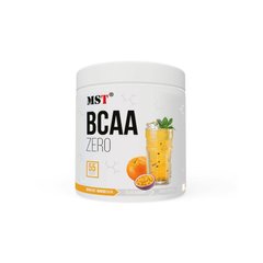 Комплекс аминокислот, BCAA Zero, MST Nutrition, апельсин-маракуйя, 330 г - фото