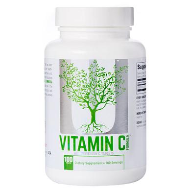 Витамин C Formula, Universal Nutrition, 100 таблеток - фото