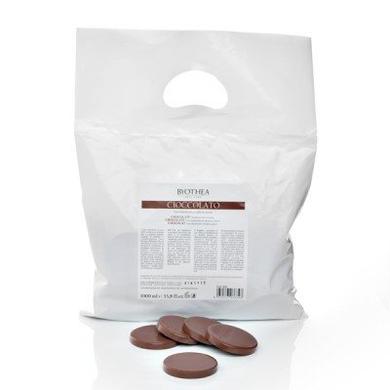 Гарячий воск - Шоколад - диски, Byothea, 1000 мл (пакет) - фото