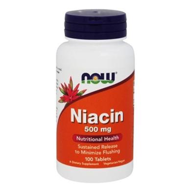 Ниацин, 500 мг, 100 таблеток - фото