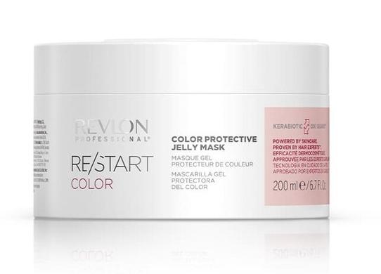 Маска для фарбованого волосся, Restart Color Protective Jelly Mask, Revlon Professional, 200 мл - фото