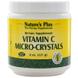 Витамин С, Vitamin C Micro-Crystals, Nature's Plus, кристаллы, 227 г, фото – 1