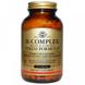 Комплекс витаминов В + С, B-Complex with Vitamin C, Solgar, стресс формула, 250 таблеток, фото – 1