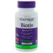 Биотин, Biotin, Natrol, клубника, 10000 мкг, 60 таблеток, фото – 1