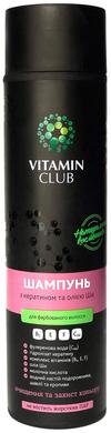 Шампунь для фарбованого волоссяз кератином та олією Ши, VitaminClub, 250 мл - фото