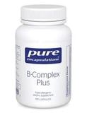 Витамин B (сбалансированная витаминная формула), B-Complex Plus, Pure Encapsulations, 120 капсул, фото
