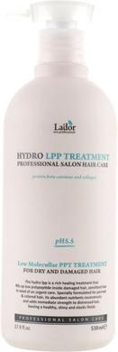 Протеиновая маска для поврежденных волос, Eco Hydro LPP Treatment, La'dor, 530 мл - фото