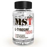 Л-тирозин, L-Tyrosine 1000, MST Nutrition, 90 рослинних капсул, фото